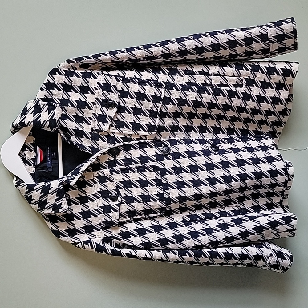 Tommy Hilfiger Peacoat Mini Chevron check sz S